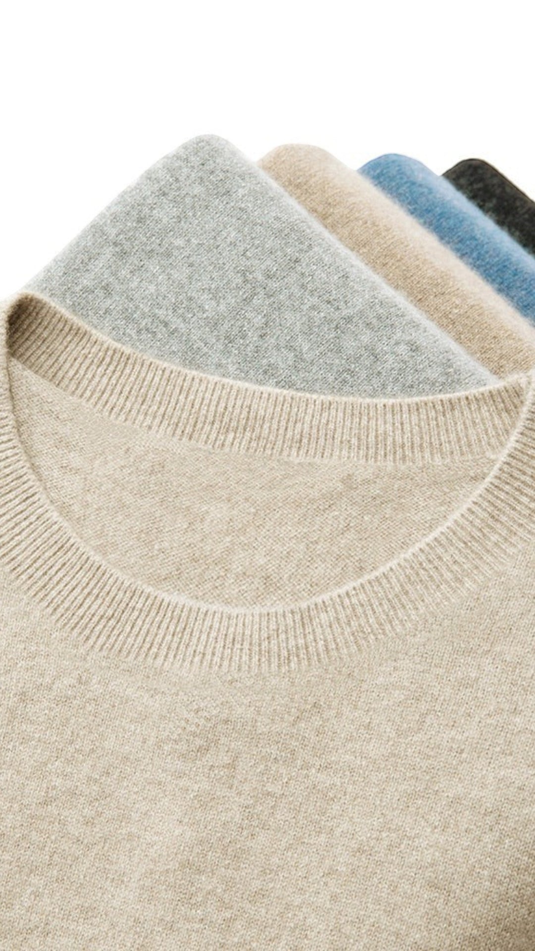 Wool Round Neck Sweater